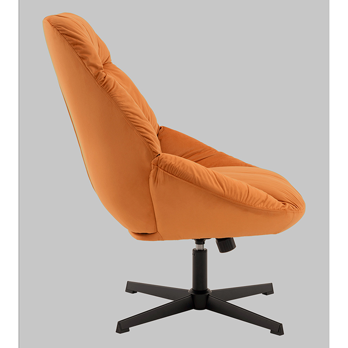 Кресло Оррелл терракотовый Stool Group QH-8347KT HLR-43 orange