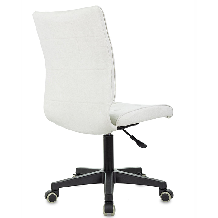 Кресло компьютерное TopChairs ST-Alex молочный Stool Group ST-ALEX/PL/VELV20