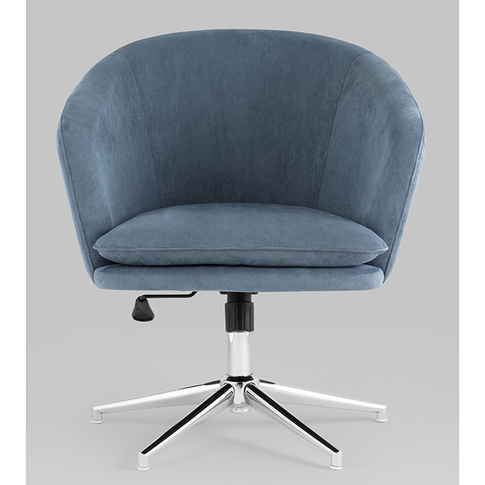 Кресло регулируемое Харис замша синий NC Stool Group HARRIS HY-20-5218