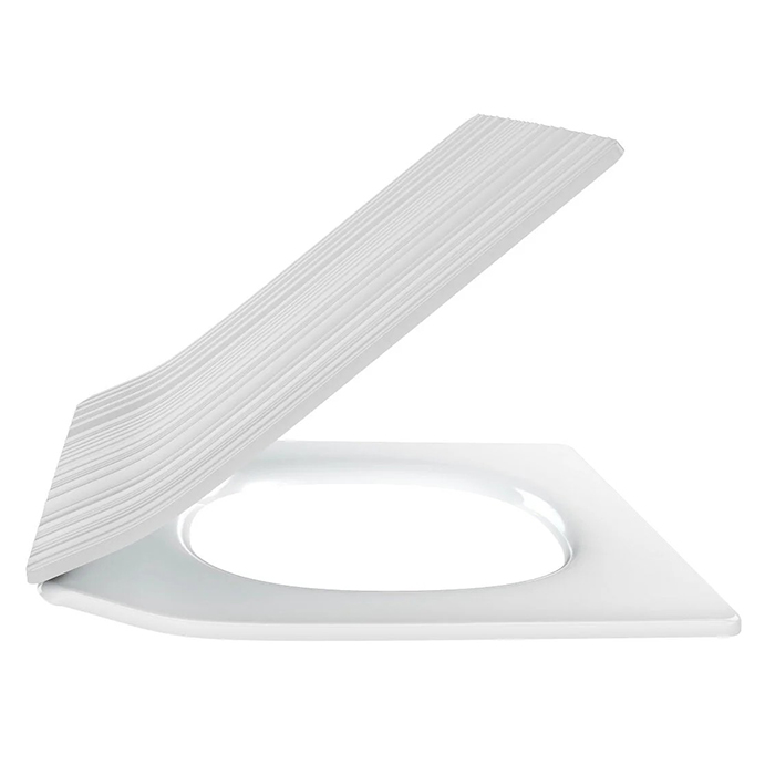 Сиденье для унитаза с микролифтом Boulevards Jacob Delafon Grands E23433-00-WMT