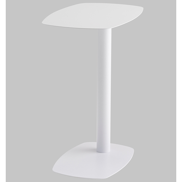 Журнальный столик Eanna S металл белый Stool Group MT-190S DB-021