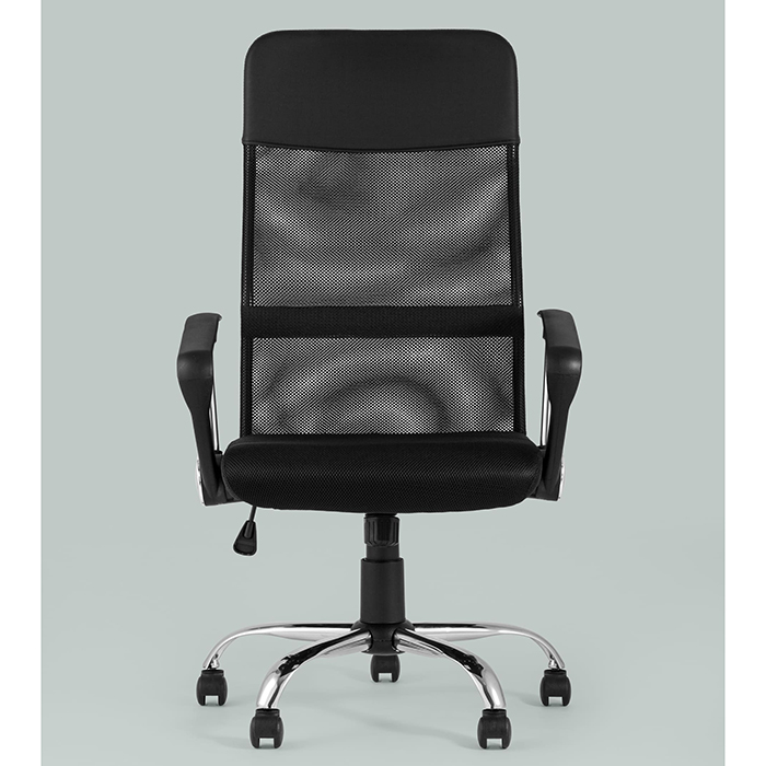 Кресло офисное TopChairs Benefit чёрный Stool Group D-200 black
