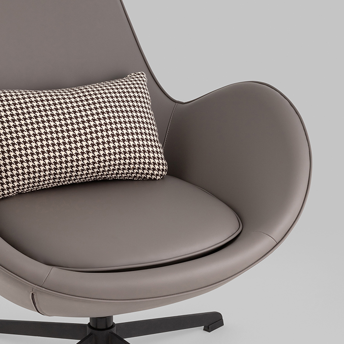 Кресло TopChairs Ostra серый Stool Group L105B 270-38