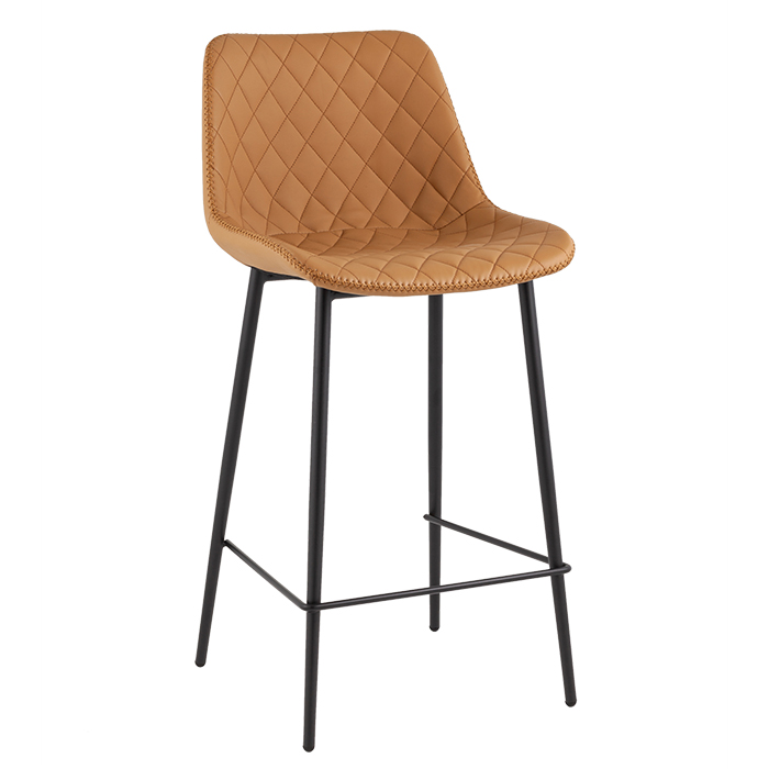 Стул барный Arch экокожа коричневый Stool Group CQ-8397A - 232-43