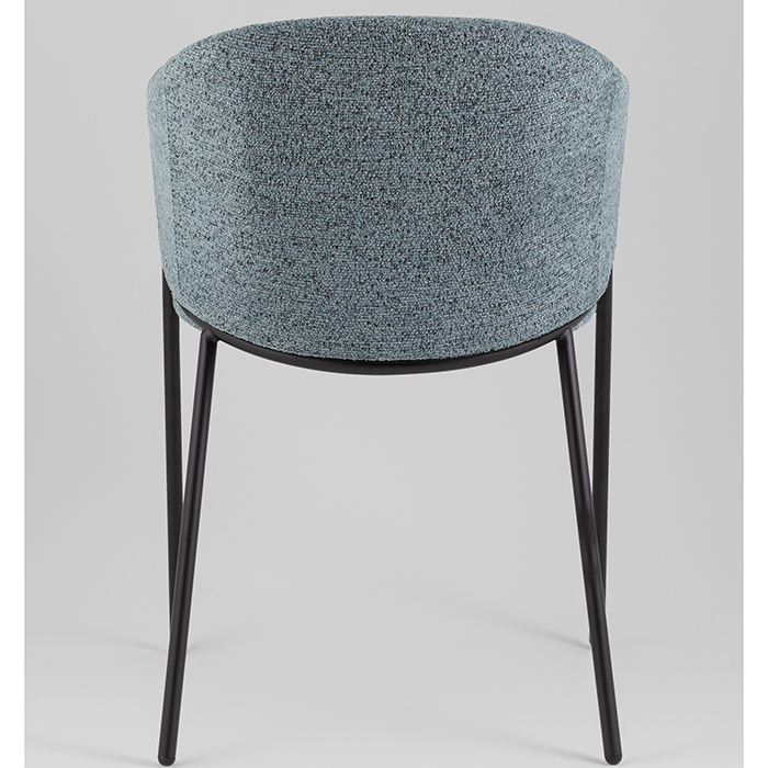 Стул Carmel голубой Stool Group DC-3091 WZ6002-7 black legs