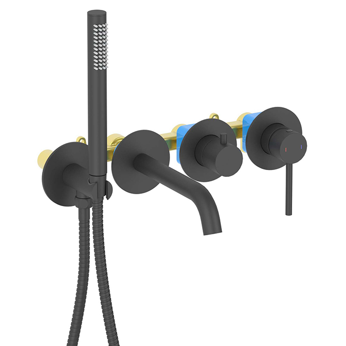 Смеситель для ванны встраивемый Европа Aquatek AQ1344MB