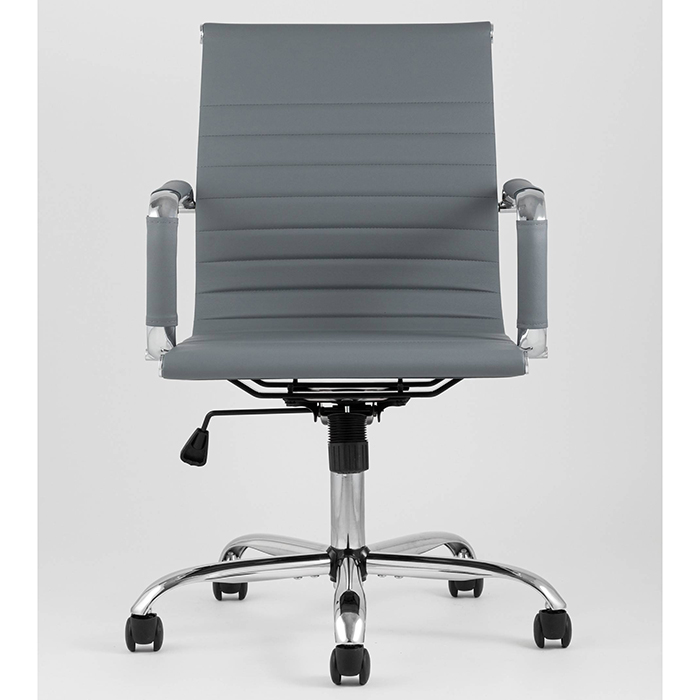 Кресло офисное TopChairs City серый Stool Group D-101 grey