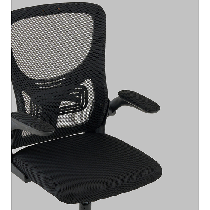 Кресло офисное TopChairs Core чёрный Stool Group OUE-2504 black