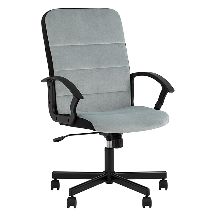 Кресло компьютерное TopChairs серо-голубый Stool Group ST-TRACER/LT28