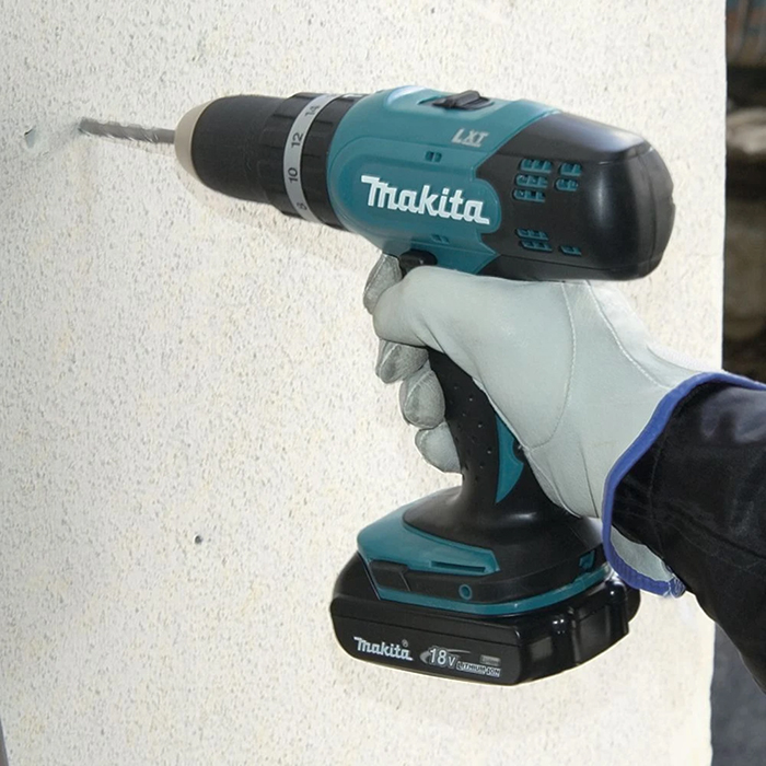 Дрель ударная аккумуляторная Makita DHP453RFE