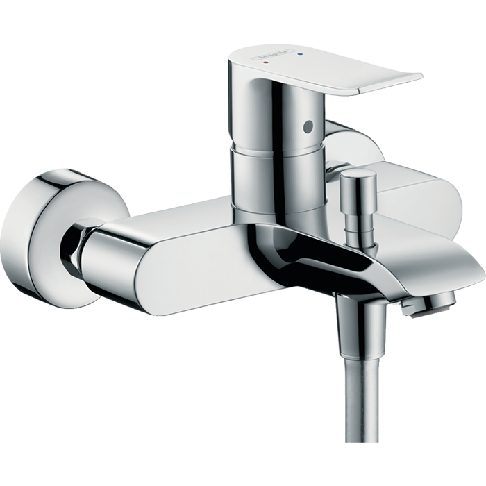 Смеситель для ванны Metris Hansgrohe 31480000