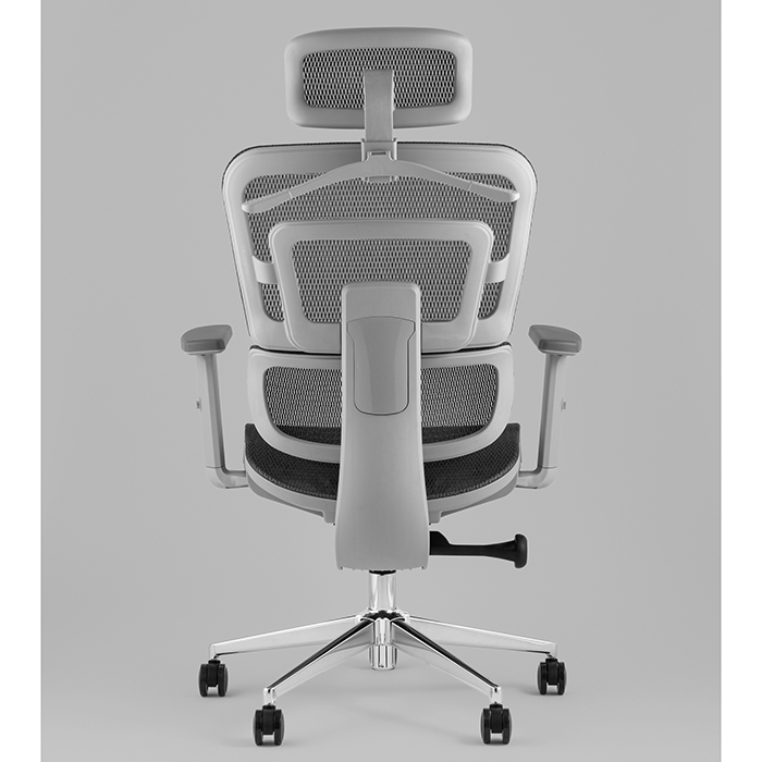Кресло офисное TopChairs Techno Professional серый Stool Group WH-A33G grey