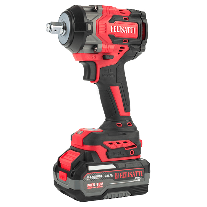Гайковерт ударный аккумуляторный FT15837 Felisatti 15837