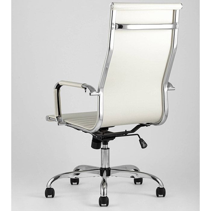 Кресло офисное TopChairs City бежевое Stool Group D-101H beige