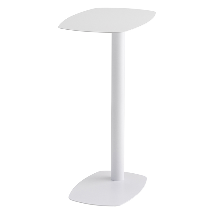 Журнальный столик Eanna L металл белый Stool Group MT-190L DB-021