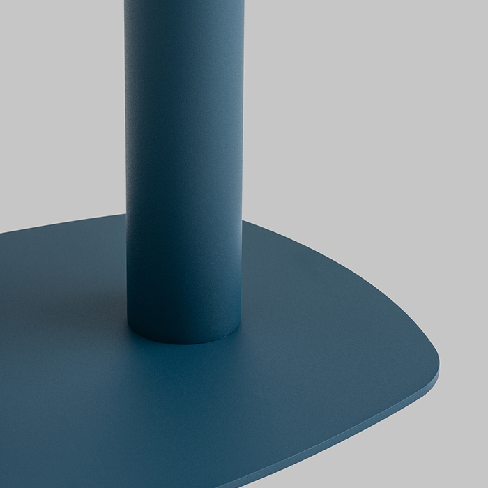 Журнальный столик Eanna S металл синий Stool Group MT-190S DB-012