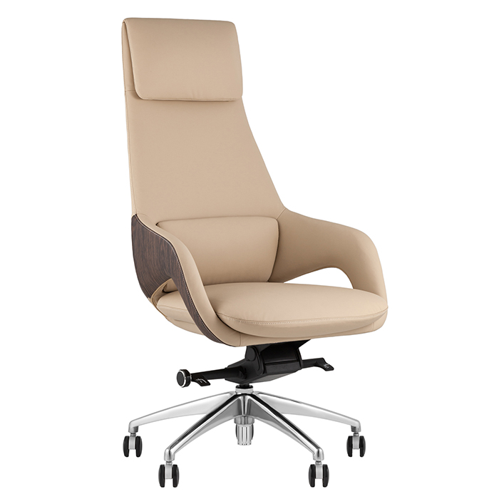 Кресло офисное TopChairs Reign бежевый Stool Group A666 2006-11