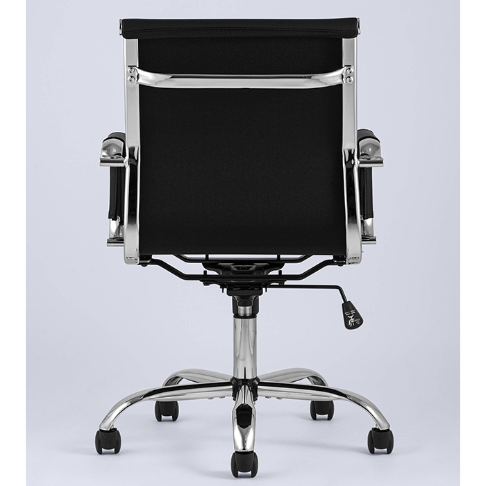 Кресло офисное TopChairs City чёрный Stool Group D-101 black