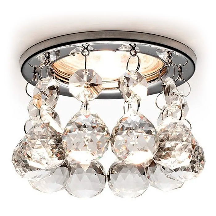 Светильник встраиваемый точечный Ambrella Light K2051 CH/CL