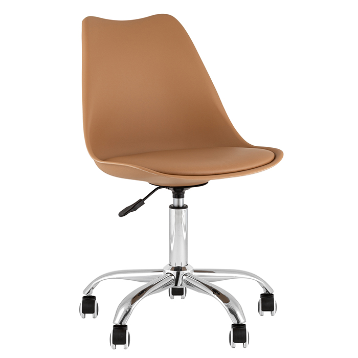 Стул Blok SN пластиковый коричневый Stool Group BML-053-D3 Lightbrown