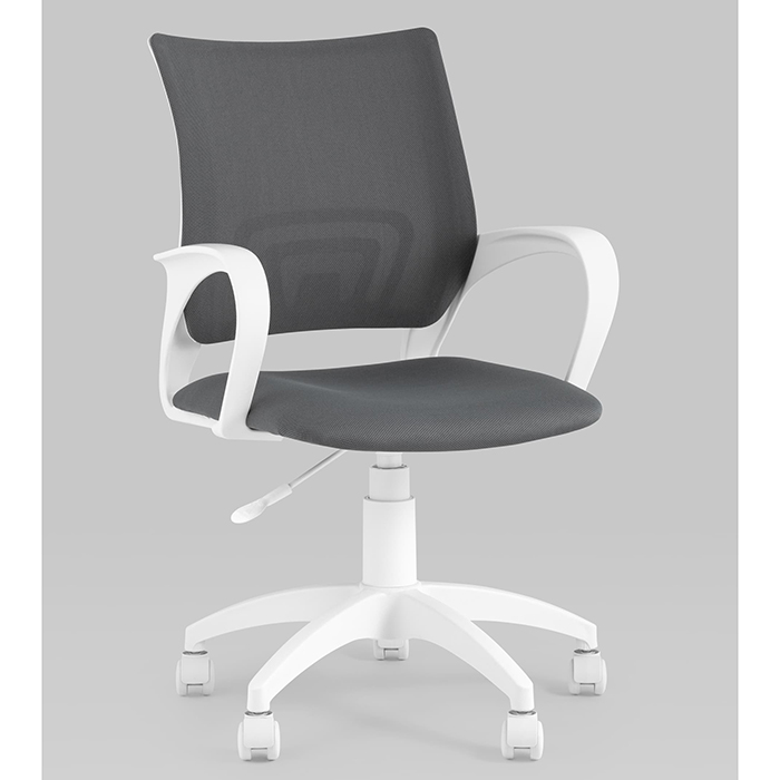 Кресло офисное TopChairs серый Stool Group ST-BASIC-W/26-25