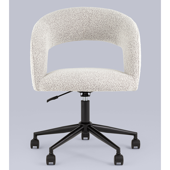 Кресло Mia светло-серый Stool Group DR-1234-OF UF-995-02