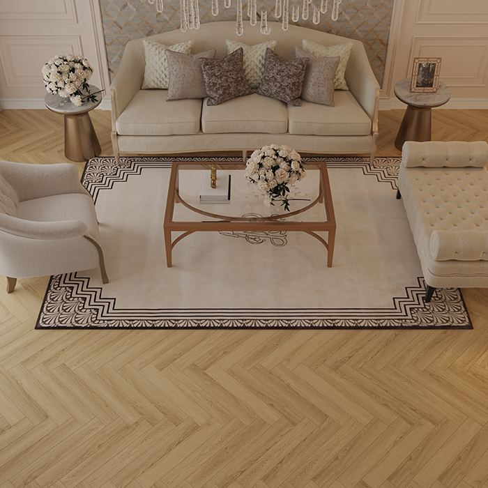 Ламинат Дуб Борео Herringbone Elegant Norland LF303-32