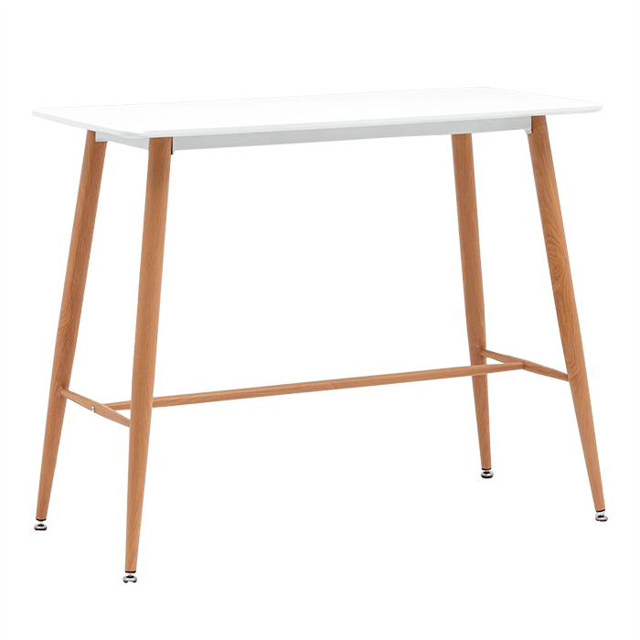 Стол барный Eames NEW DSW 120х60 белый Stool Group Z-225A v.2
