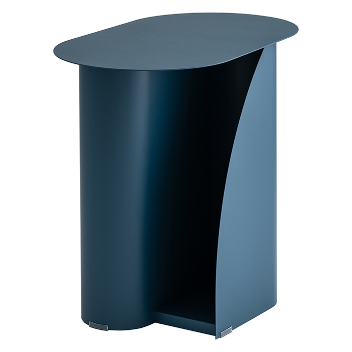 Журнальный столик Yvaine металл синий Stool Group MT-104-1 DB-012