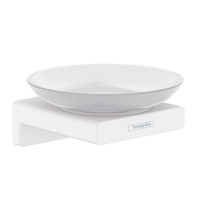 Мыльница с держателем для ванной AddStoris Hansgrohe 41746700