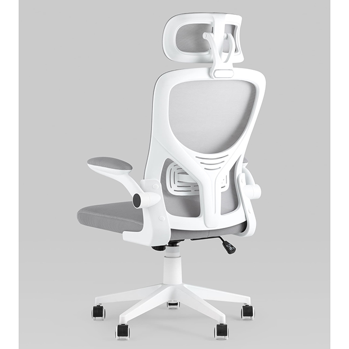 Кресло офисное TopChairs Airone белый Stool Group D-502-1 white