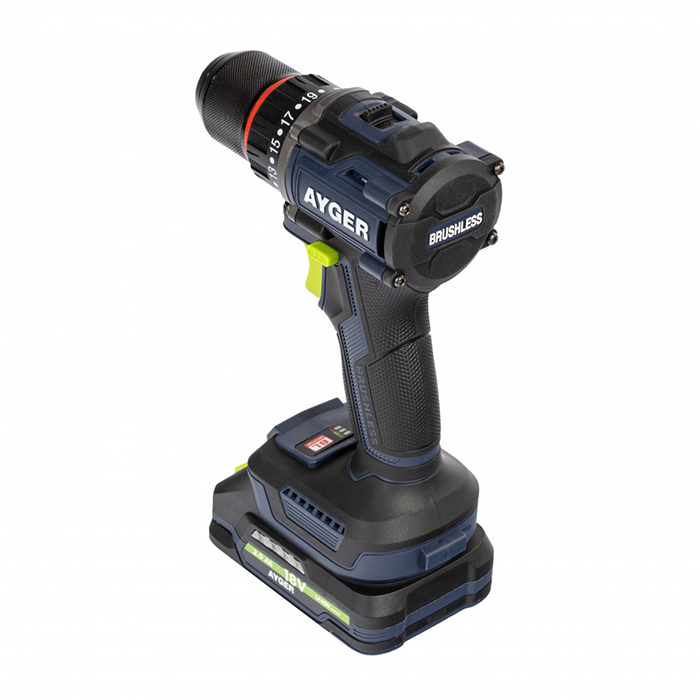 Шуруповерт аккумуляторный Ayger AP20BL2-70