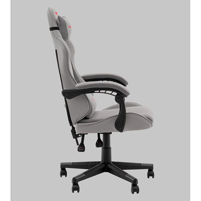 Кресло игровое TopChairs Phantom серый Stool Group GF-D80 TT704+TT706