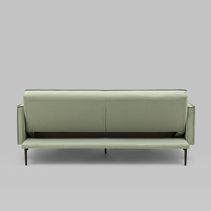 Диван прямой Кассель велюр светло-салатовый Stool Group vd-cassel-vl14