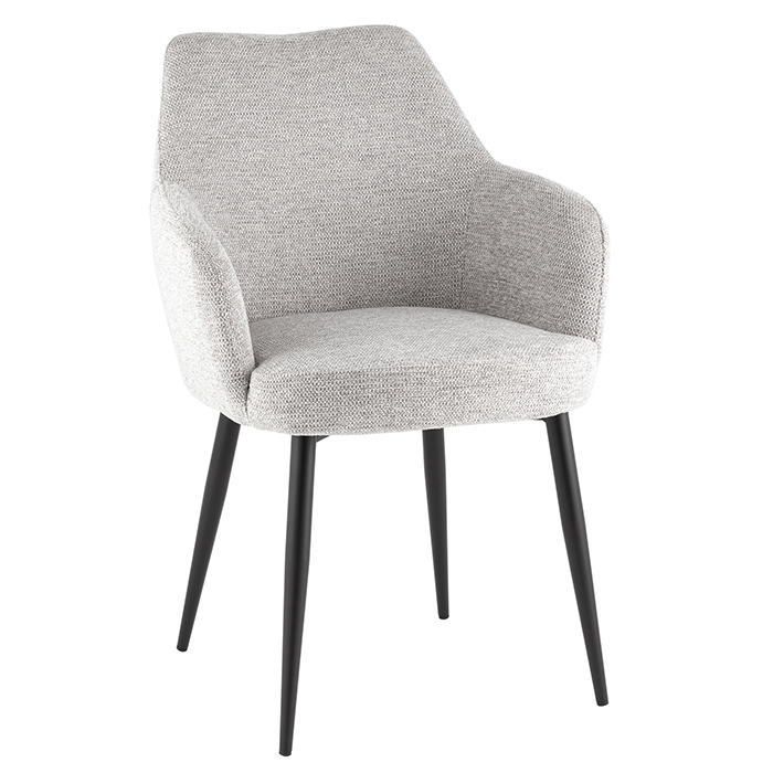 Стул Katys светло-серый рогожка Stool Group OS-2516-1 Lord-05