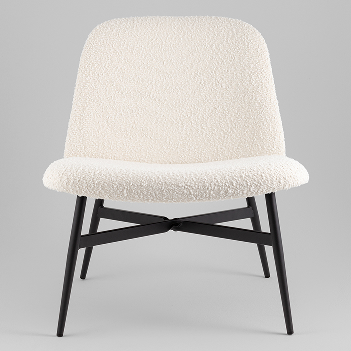 Кресло-лаунж Ease белый Stool Group DM5052 BMG2635-1 White