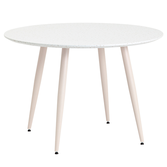 Стол круглый Nymphaea D110 терраццо Stool Group F-1715 TER 3860-1