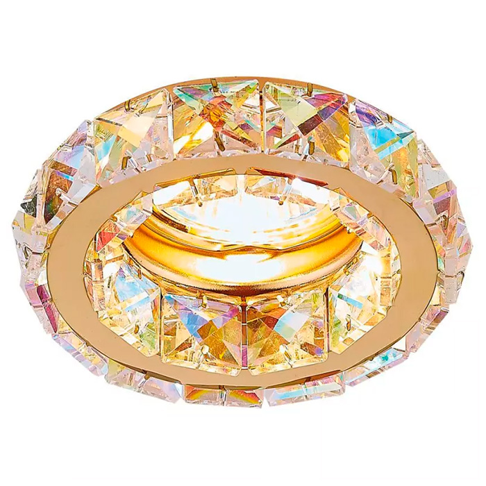 Светильник встраиваемый точечный Ambrella Light K112 PR/G