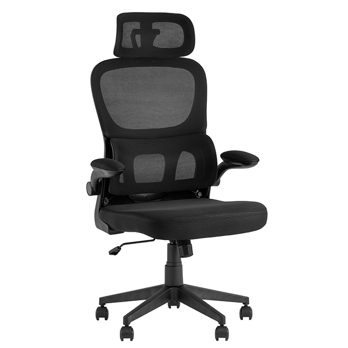 Кресло офисное TopChairs Airone Expert чёрный Stool Group D-519 black