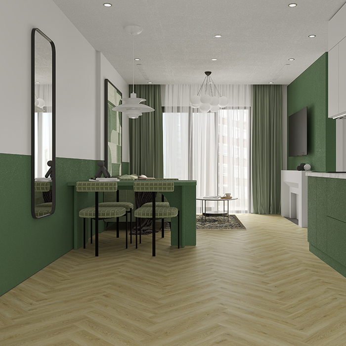 Плитка LVT Sot Lagom Parquet LVT Norland 1034-06