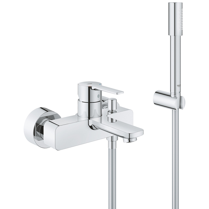 Смеситель для ванны с душевым гарнитуром Lineare Grohe 33850001