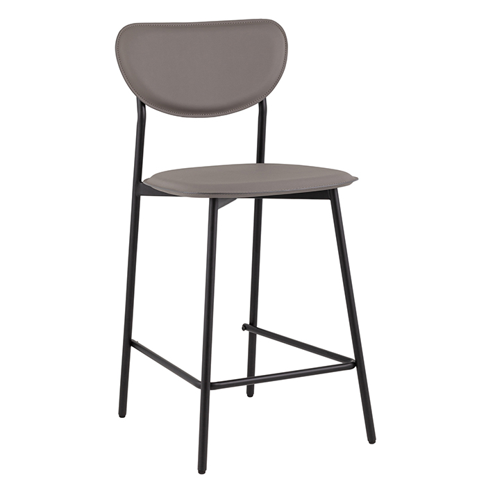 Стул барный Minnie серый Stool Group HPB2318 HAB1-10
