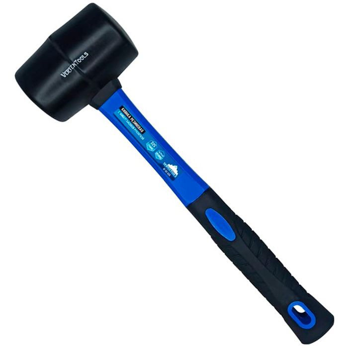 Киянка резиновая 225 г Vertextools 10-50-225