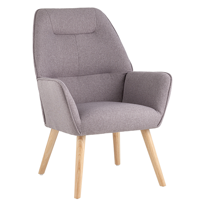 Кресло Стерн серый Stool Group QH-8857SK 875-5 grey