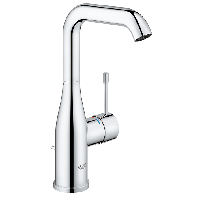 Смеситель для раковины с донным клапаном Essence Grohe 32628001