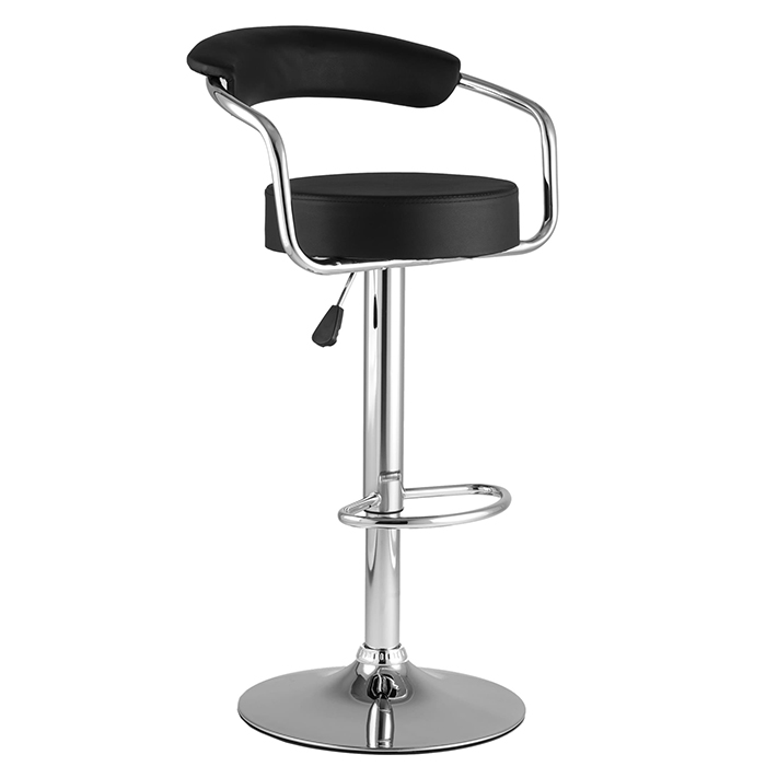 Стул барный Орион New чёрный Stool Group BC-V002 black