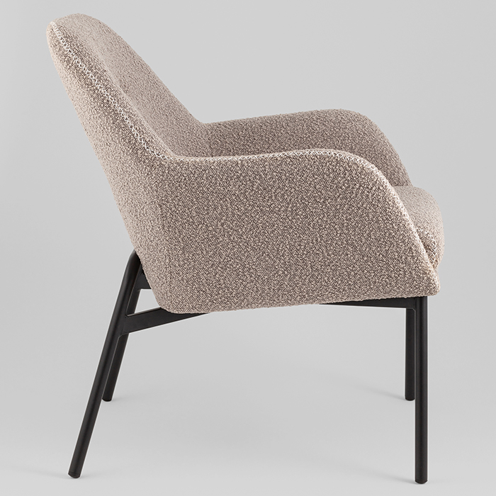 Кресло-лаунж Joaquin серый Stool Group CQ-1763A - BMG K8022-8