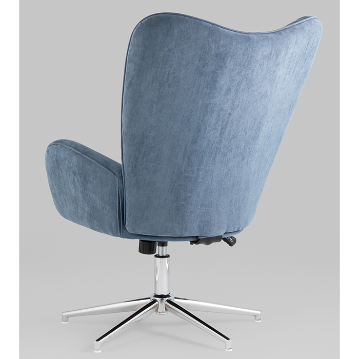 Кресло регулируемое Филадельфия замша глубокий синий NC Stool Group FUCHS HY-20-5218