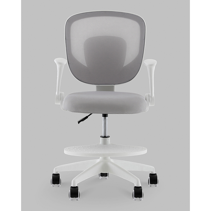 Кресло компьютерное TopChairs Mila серый Stool Group OUE-2541 grey