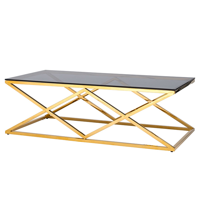 Журнальный стол 120х60 Инсигния стекло Stool Group ECT-026-TG-SK